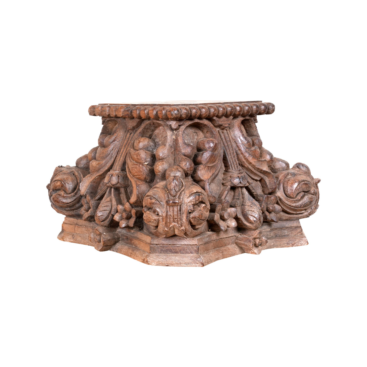 Handcrafted Pedestal – A Majestic Accent from Rajasthan