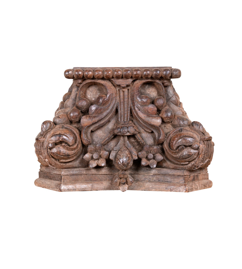 Handcrafted Pedestal – A Majestic Accent from Rajasthan