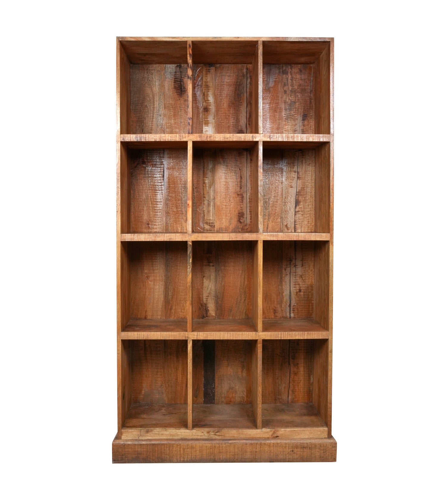 Handcrafted Wooden Storage Shelf – Rustic Charm and Practical Design