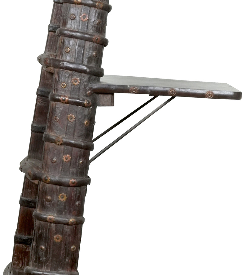 Handcrafted Indian Antique Multi-Tier Shelf – Traditional and Timeless Design
