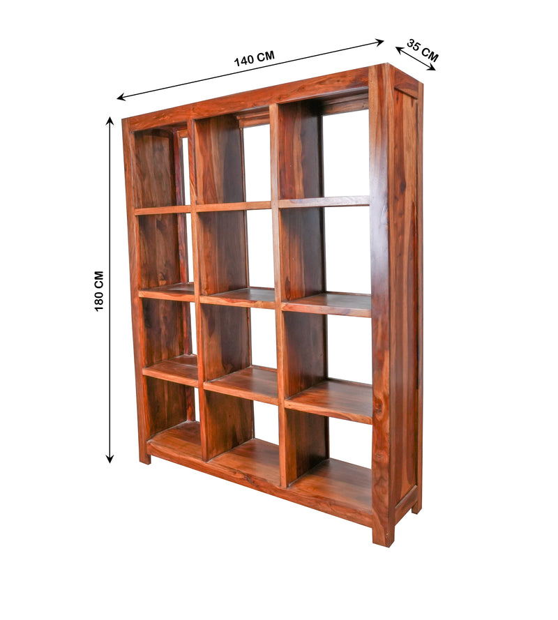 Handcrafted Wooden Storage Shelf – Elegant Simplicity for Your Home