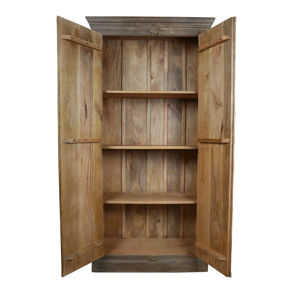 Vanika Almirah - Hand-Carved Wooden Wardrobe