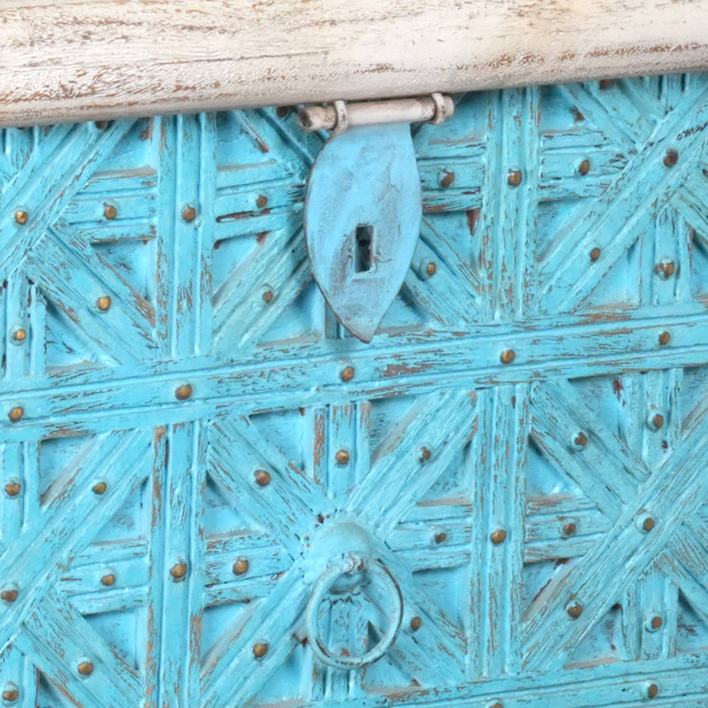 Netravali Box - Antique Blue Storage Chest