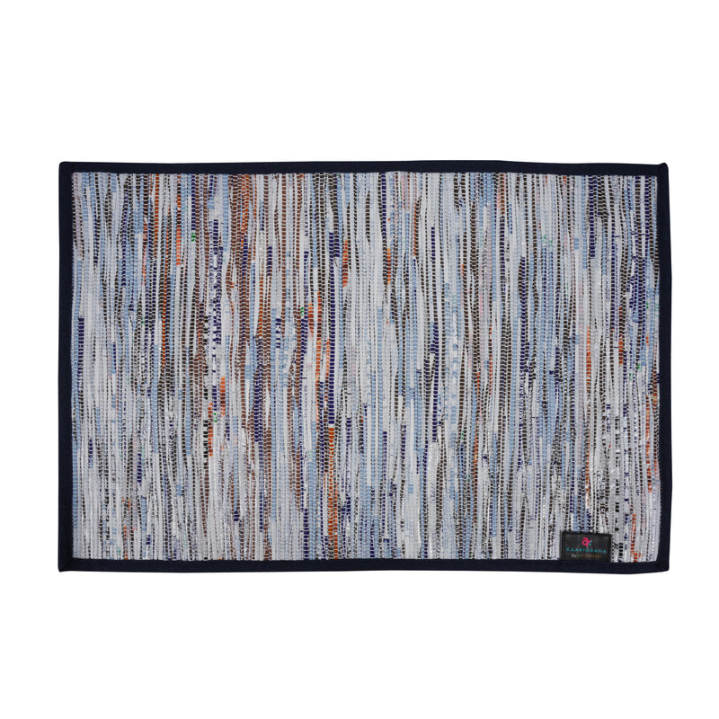reCharkha: Set of 2 Handcrafted Table Mats from Upcycled Plastic