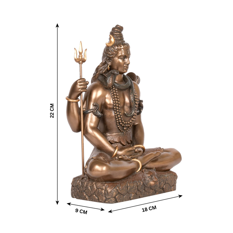 Handcrafted Lord Shiva Figurine – Spiritual and Sacred Decor