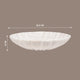 Sacred Blossom: Hand-Carved White Marble Urli | A Bowl of Pure Tranquility