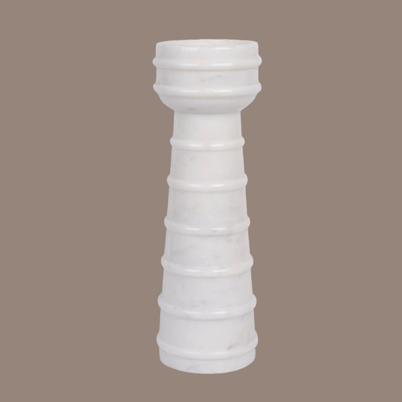 Sleek Marble Candle Holder – Modern Elegance