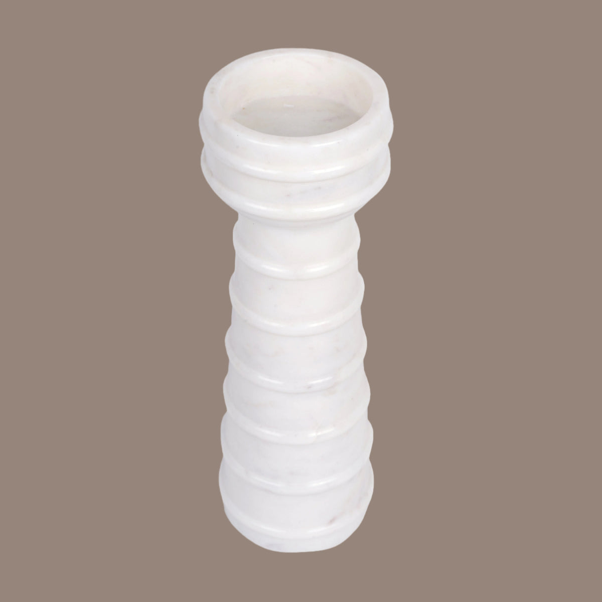 Sleek Marble Candle Holder – Modern Elegance