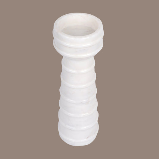 Sleek Marble Candle Holder – Modern Elegance