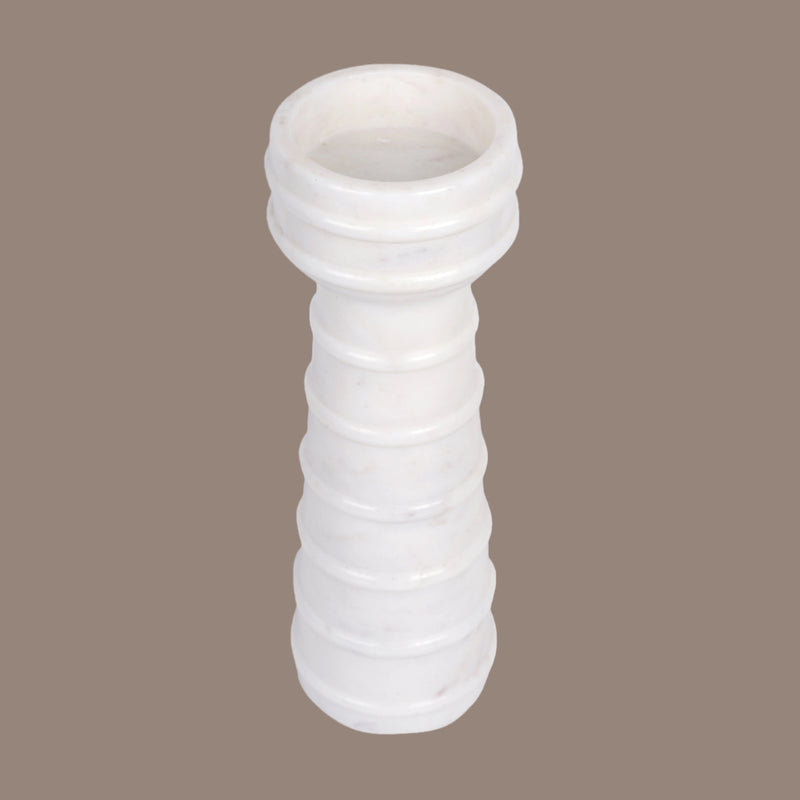 Sleek Marble Candle Holder – Modern Elegance