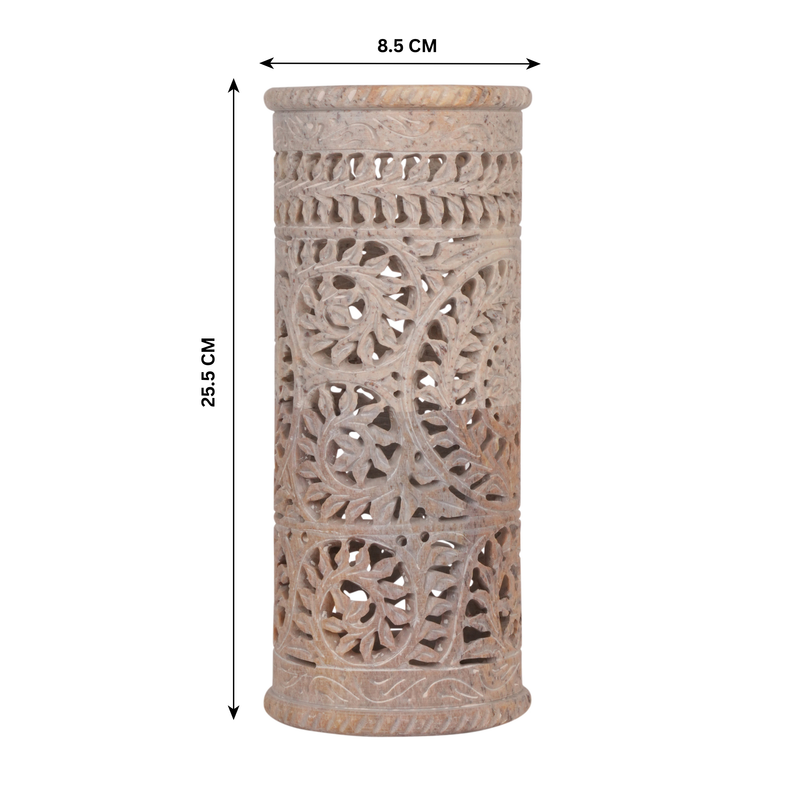 Handcrafted Jali Work Marble Vase
