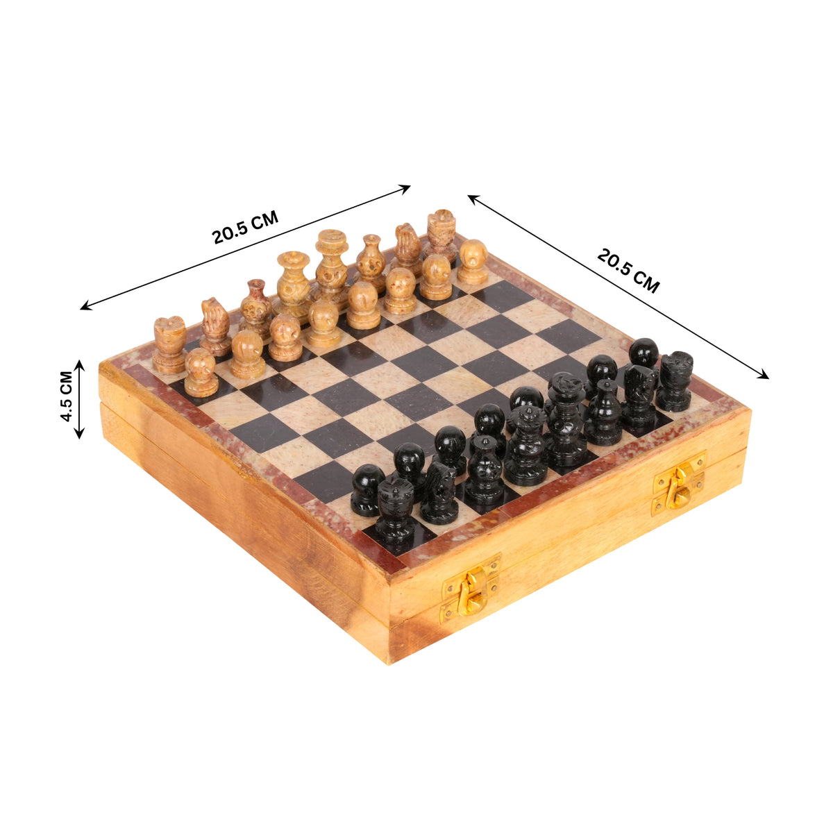 Handcrafted Marble & Wood Chess Set | An Indian Legacy of Skill and Play